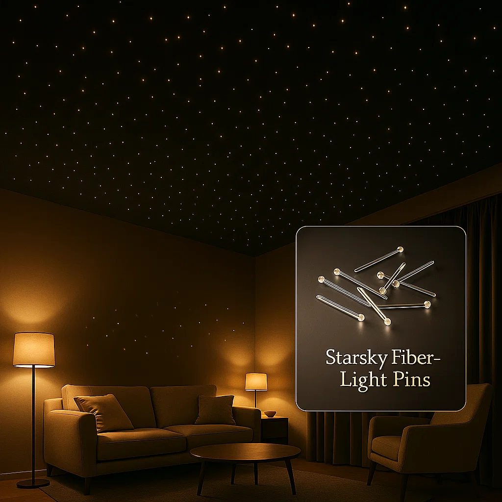 Światłowodowe oświetlenie LED