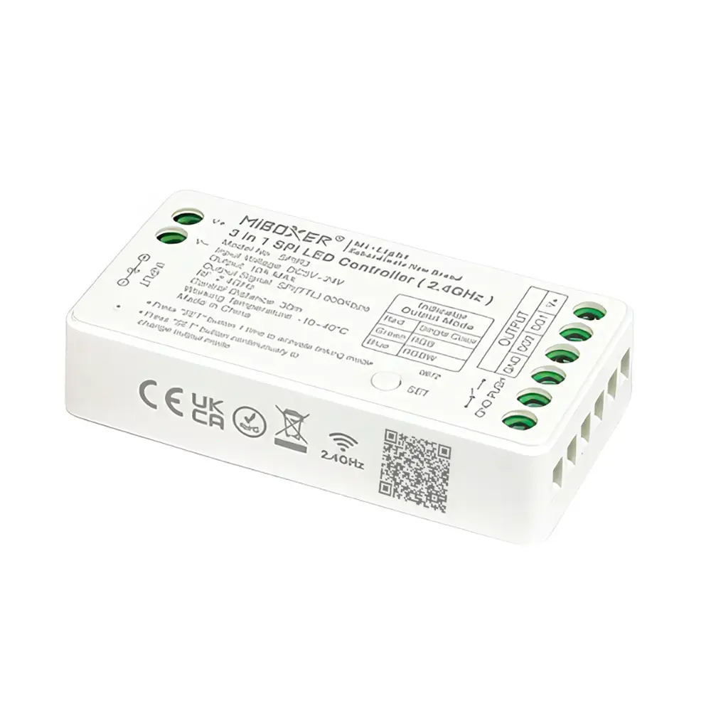 Светодиодный драйвер MiBoxer 2,4 ГГц, 3-в-1, белый.